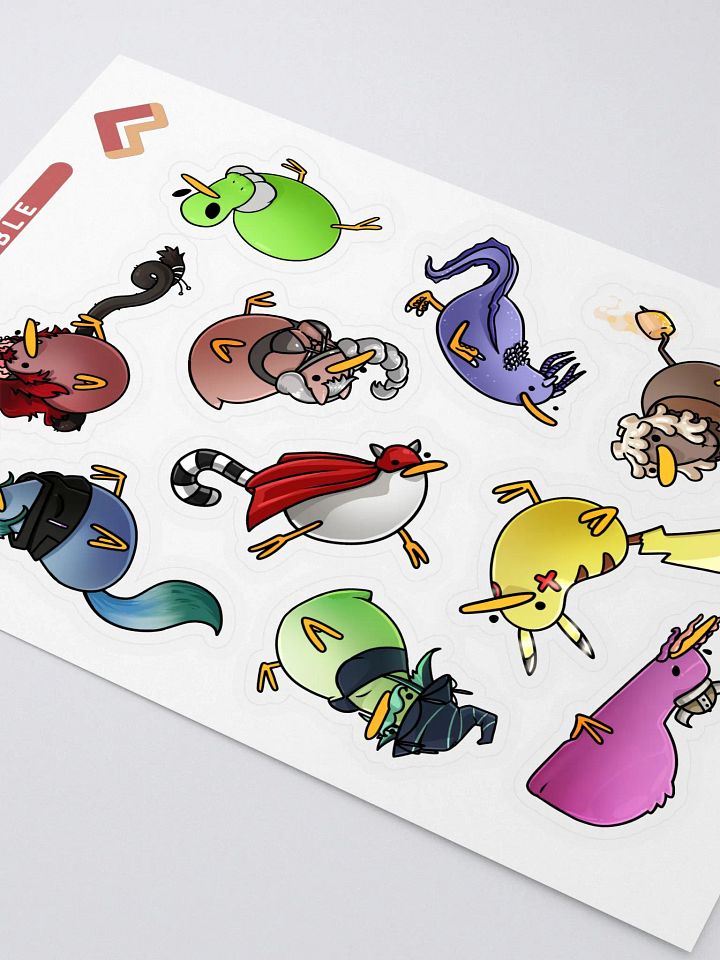 Berd-Day Sticker Sheet 3 product image (2)