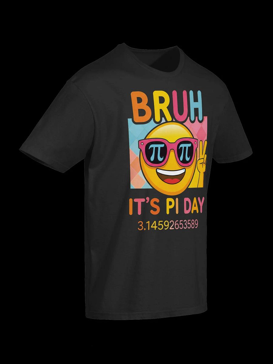 Math Lover-Bruh, It's Pi Day-Funny Pi Day T-Shirt product image (9)