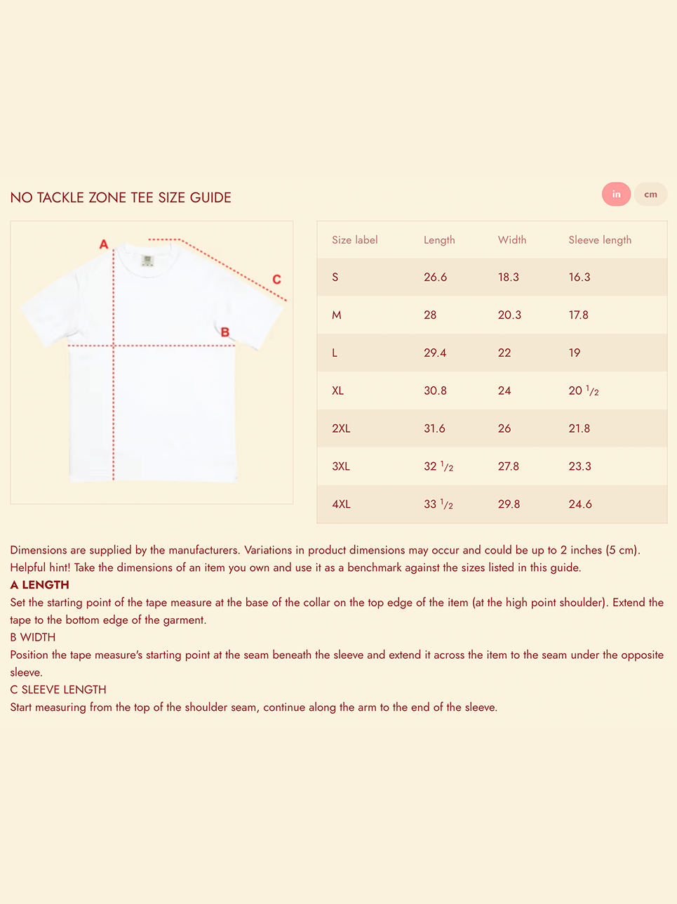 No Tackle Zone Tee product image (61)