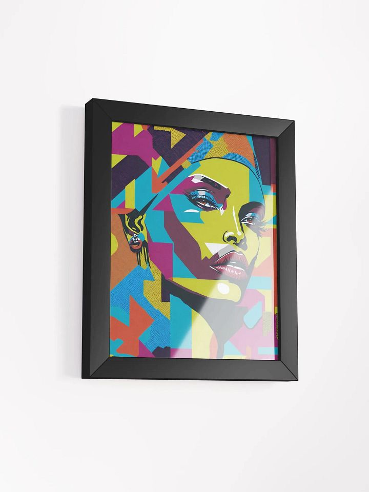 Vibrant Geometric Pop Art Framed Poster product image (18)
