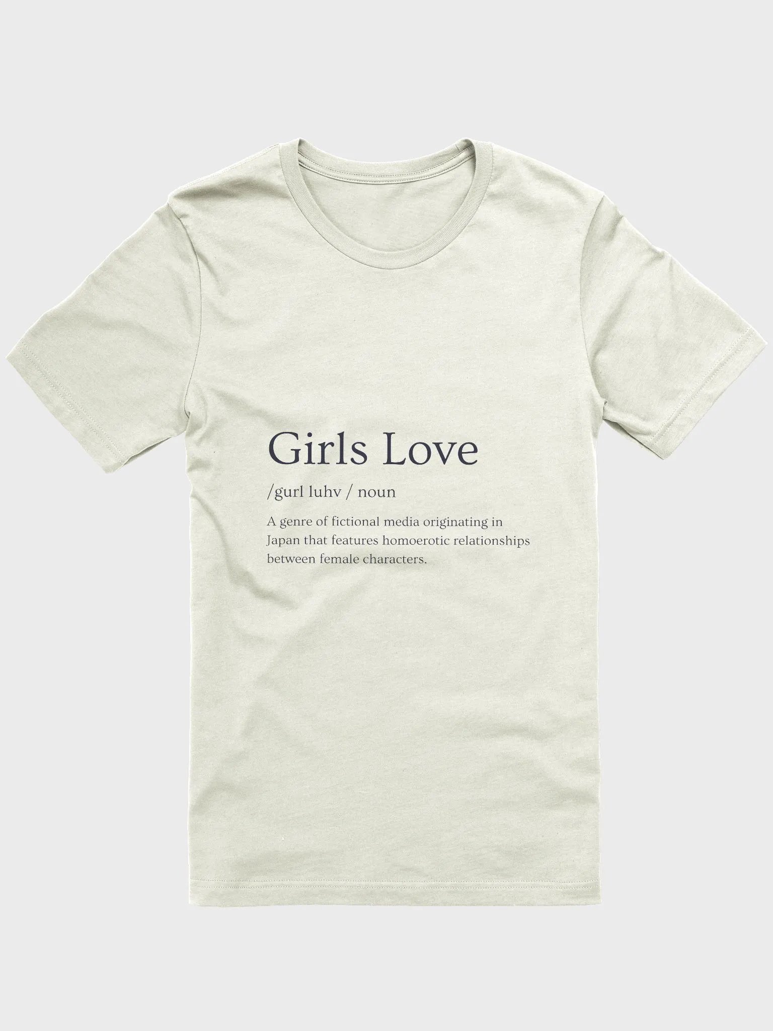 Girls Love Definition Light Tee product image (1)