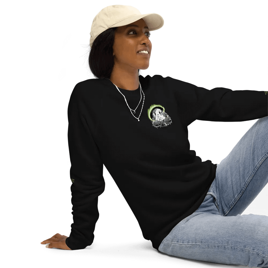 Believe in the Impact of Your Actions 'Save Me' SOL'S Unisex Organic Raglan Sweatshirt | Sustainable Comfort with a Message product image (11)
