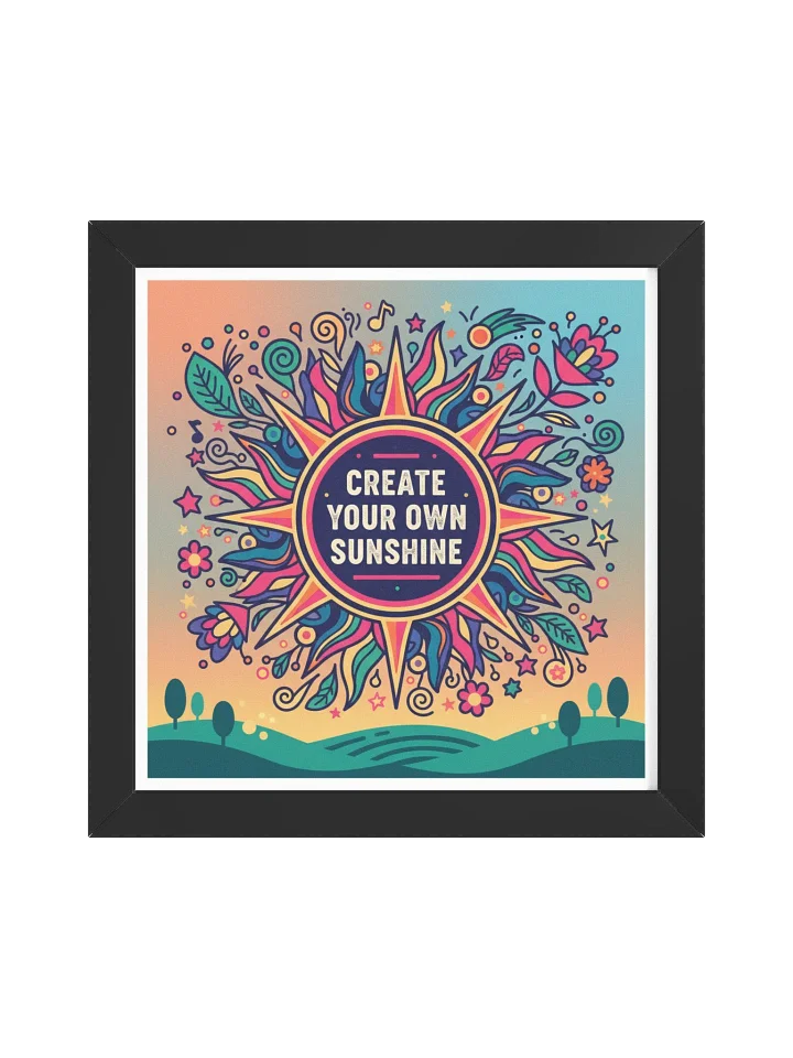 Radiant Sunshine Framed Poster product image (2)