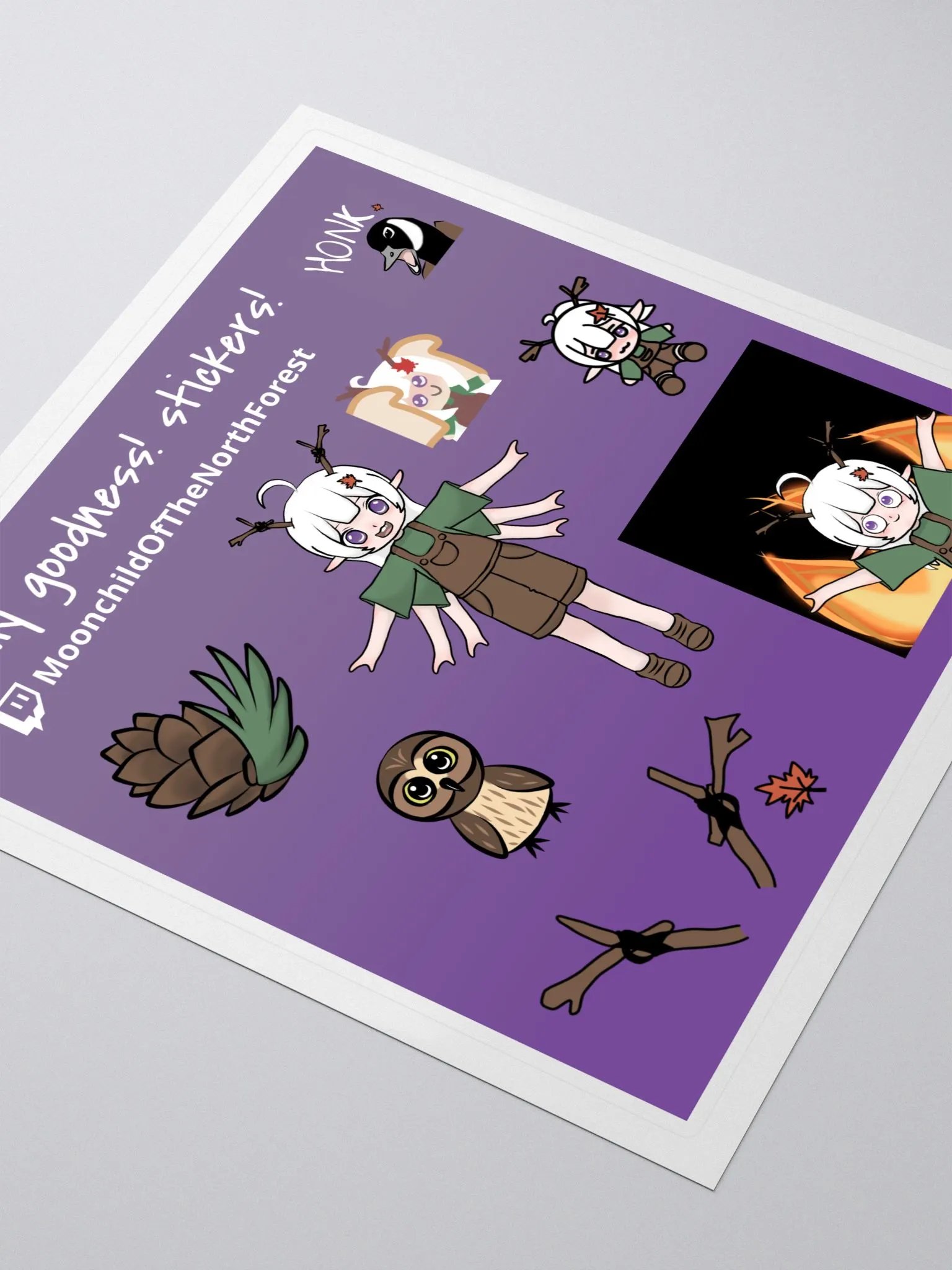 Uncut Sticker Sheet product image (2)