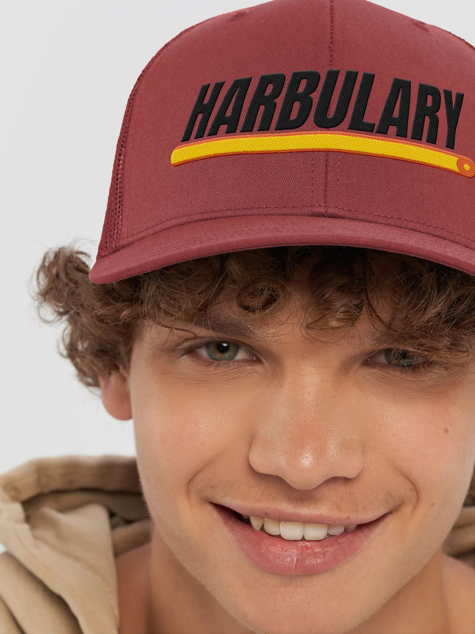 "Harbulary Battery" Logo Trucker Hat product image (8)