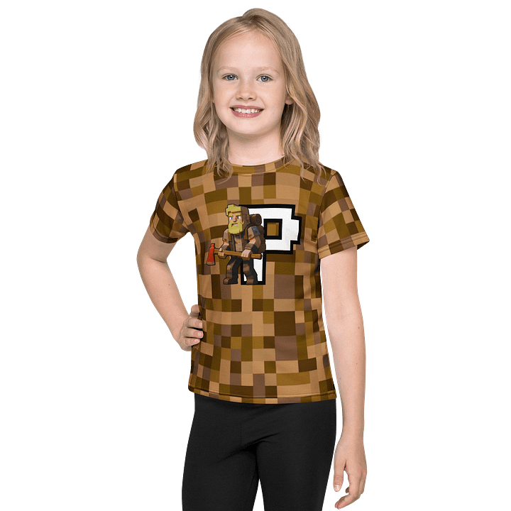 Patient PixelZ Kids T-Shirt (Pixel Brown) product image (1)