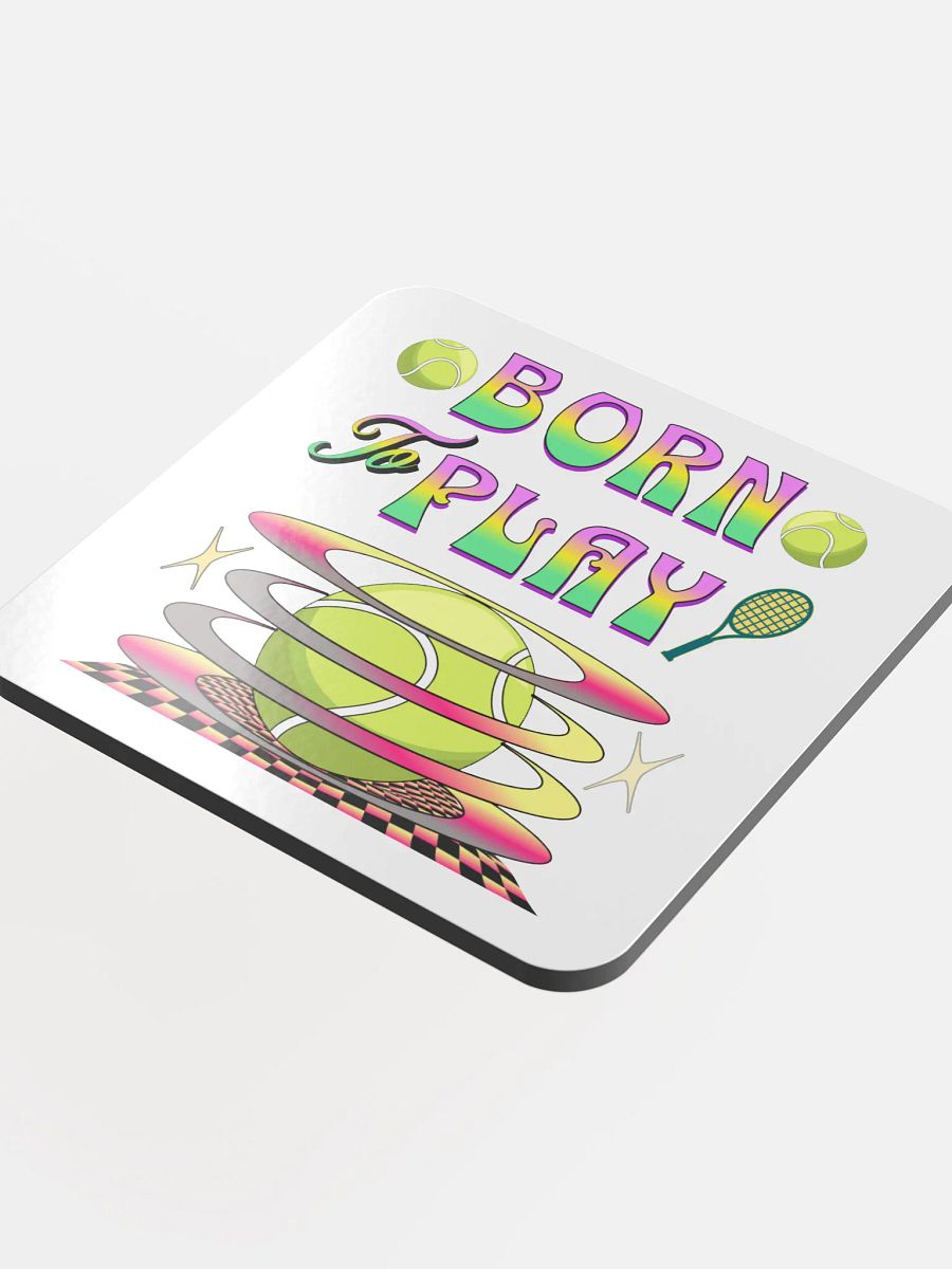 Born To Play Tennis Swing & Sip Coaster Set product image (4)