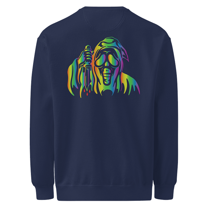 Rainbow Ghost - Comfort Colors Sweatshirt product image (2)
