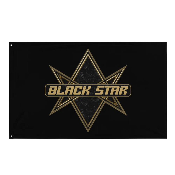 Black Star flag product image (1)