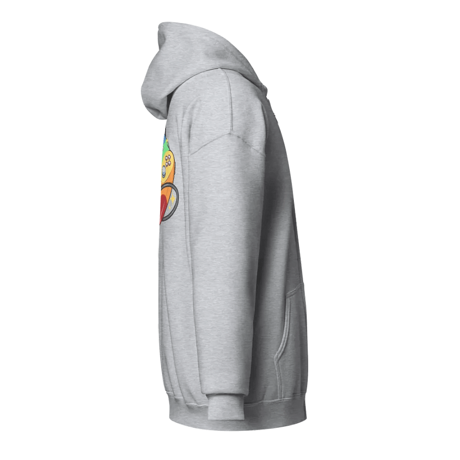 zipped hoodie : gaymin' progressive product image (24)