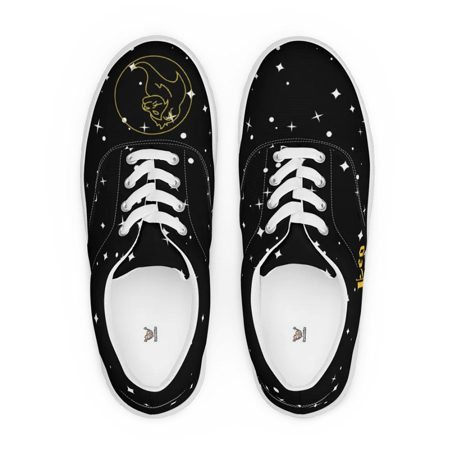Starry Leo Lace-Up Canvas Shoes product image (1)