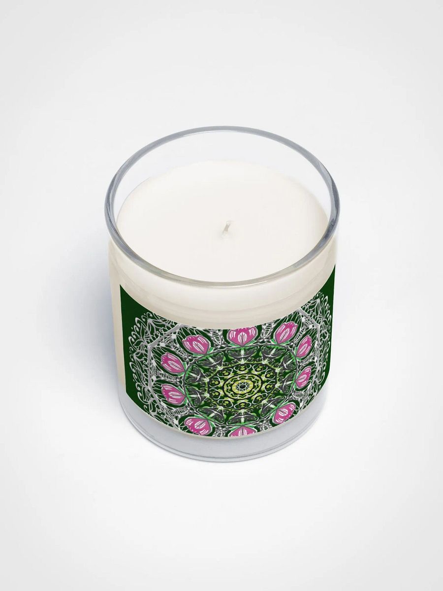 Floral Mandala Soy Wax Candle product image (3)