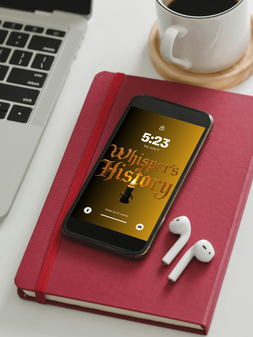 Whisper's of History bundle ( Soy Wax Candle + Digital files) product image (5)