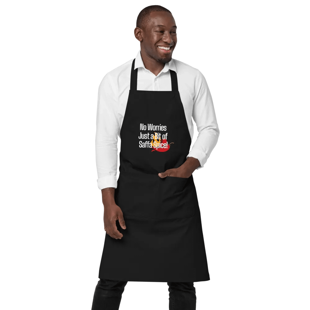 No Worries Just a Bit of Saffa Spice! Cotton Apron product image (1)