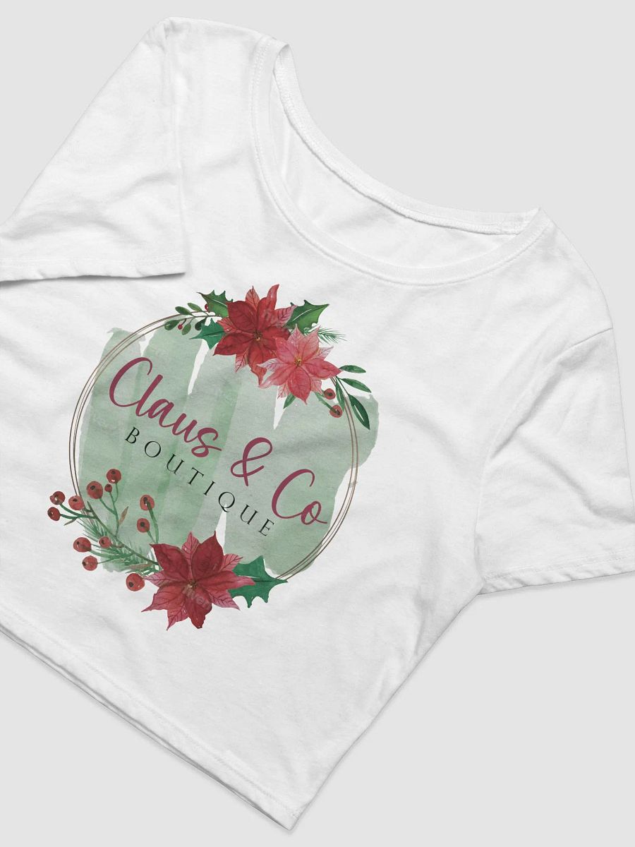 Women's Crop Tee - Claus & Co Merch product image (3)