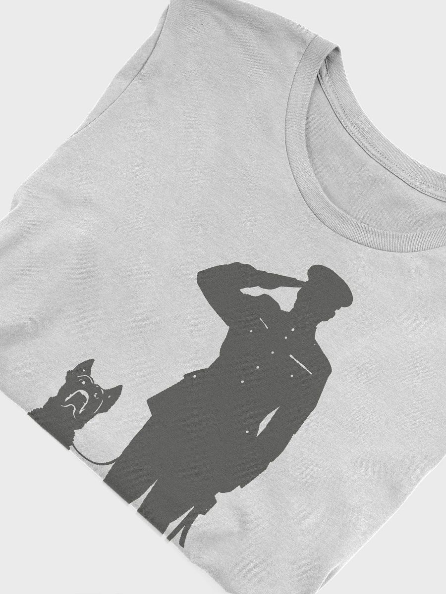Army captain and dog saluting product image (3)