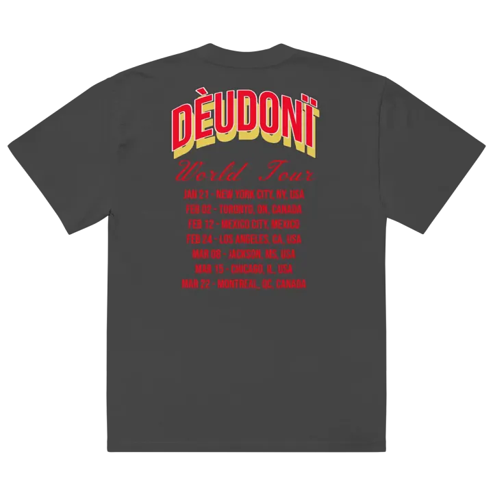 Dèudonï World Tour Tee product image (2)
