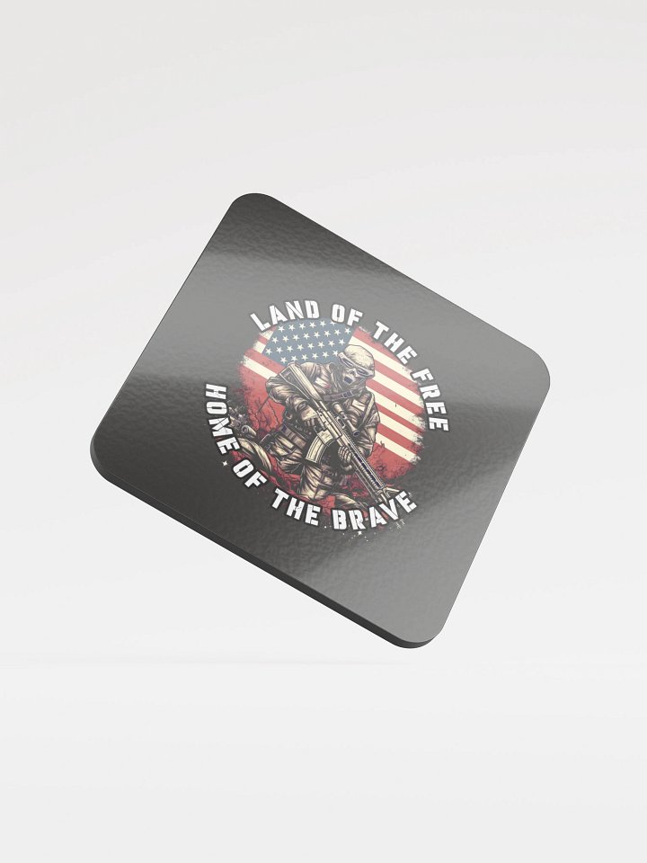 Brave Soldier Cork Coaster product image (1)