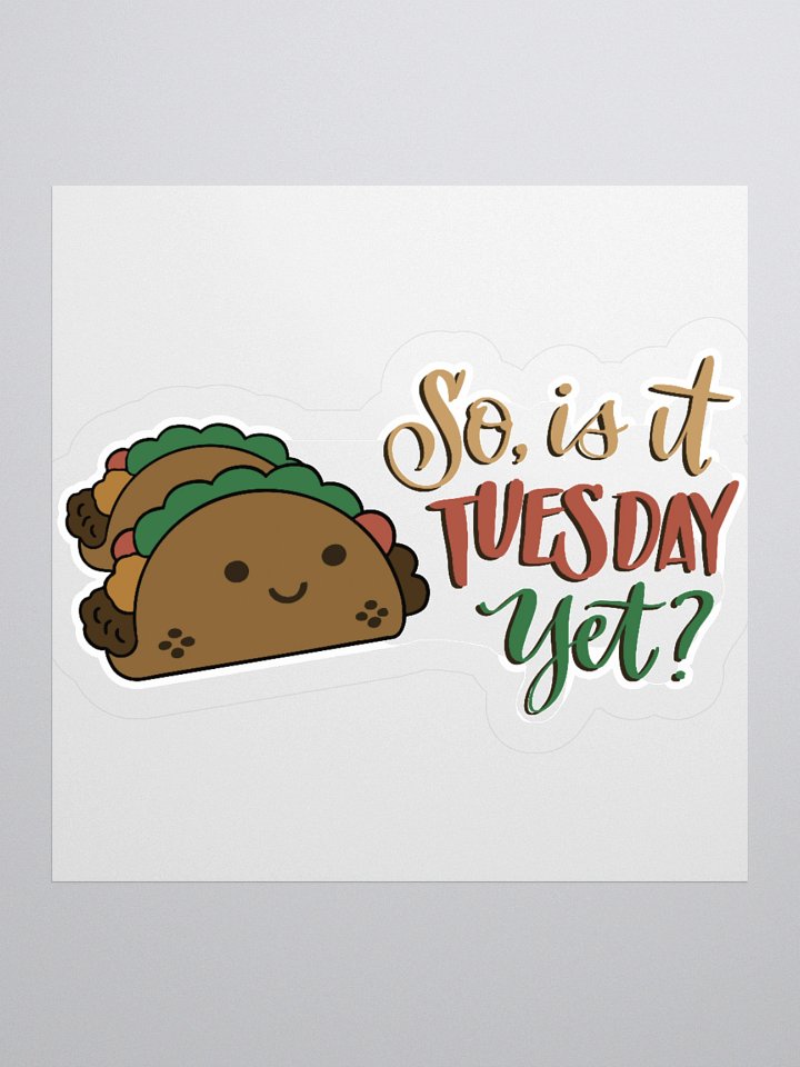 Taco Tuesday Sticker product image (1)