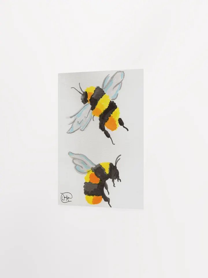 Beebert & Beetrice Watercolour Print product image (2)
