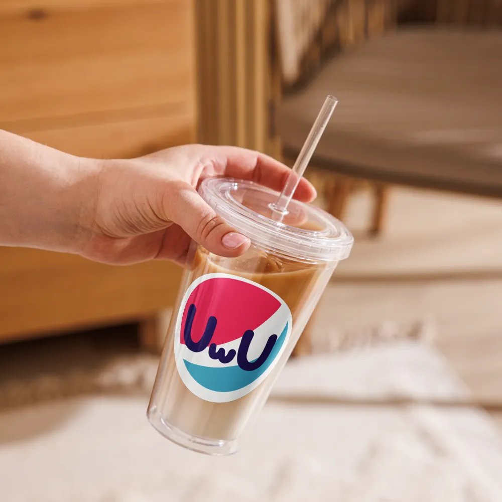 UwU Clear Plastic Cup product image (9)