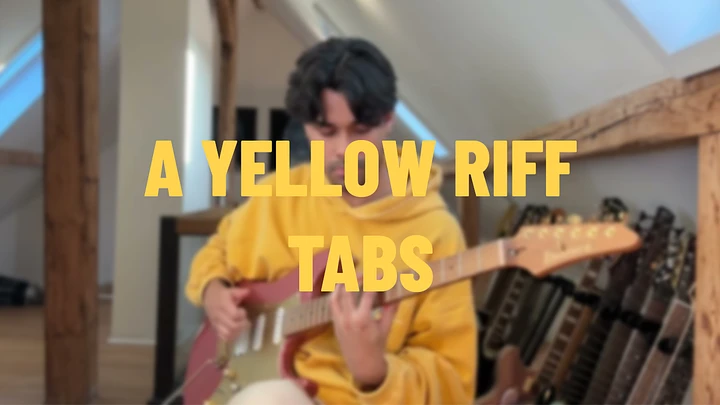 A Yellow Riff TABS product image (1)