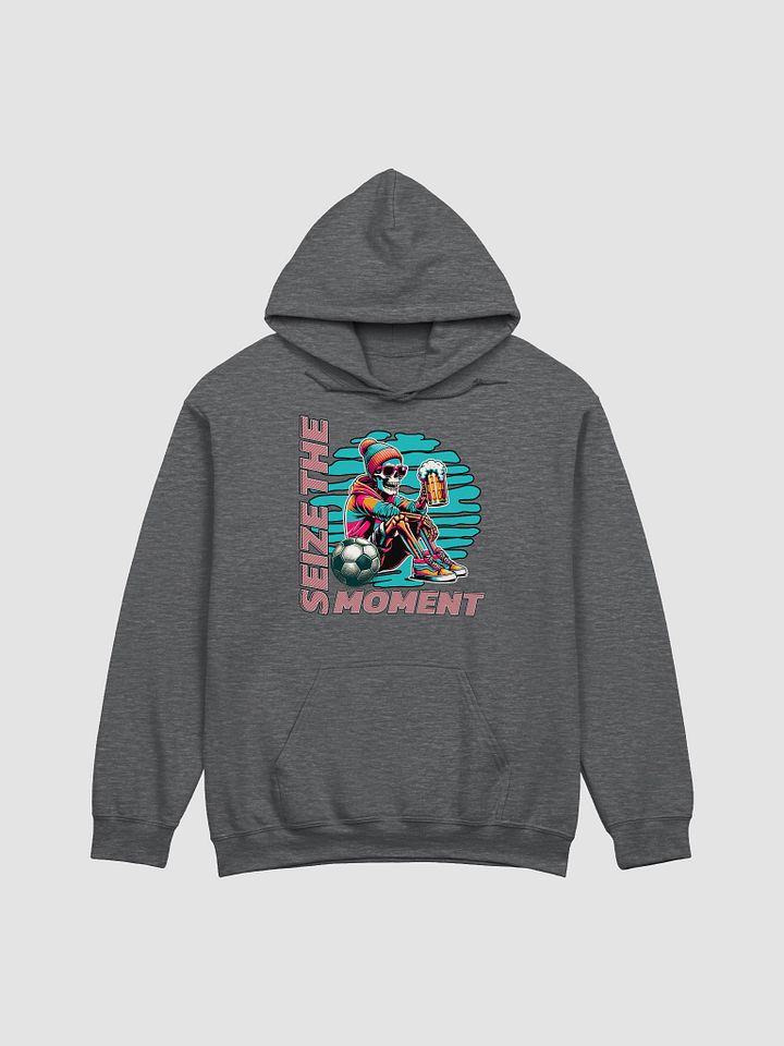 Seize The Moment Skeleton Beer Soccer Streetwise Hoodie product image (4)