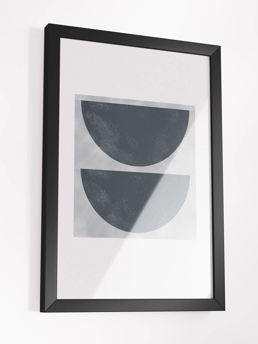 Textured Wood Framed Matte Poster | Elegant Wall Art for a Natural Touch product image (4)