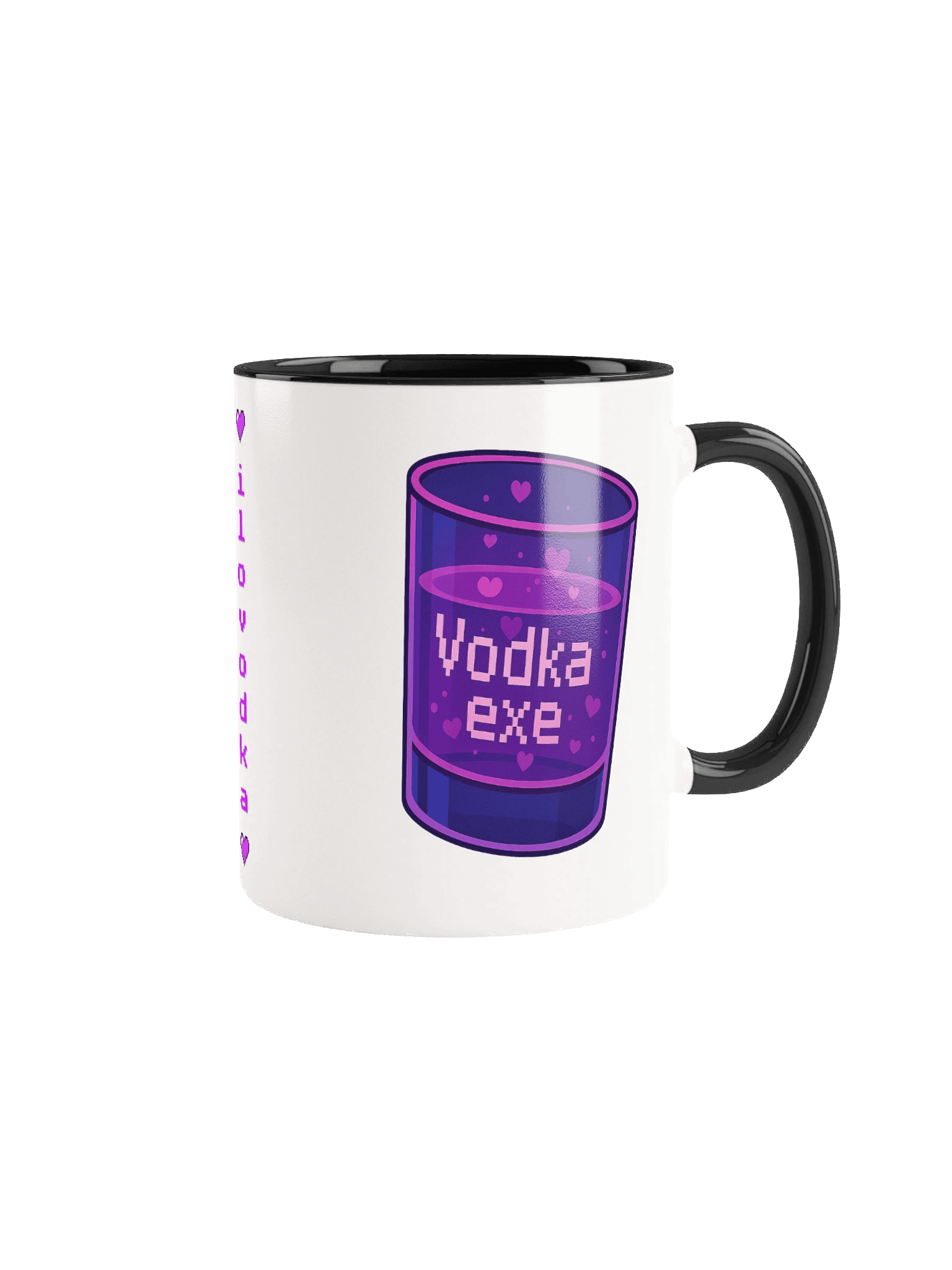 Pixelated vodka.exe Ceramic Mug product image (1)