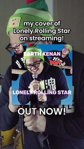 My (remastered) LONELY ROLLING STAR cover is now out on Spotify, Apple Music, or wherever you get your tunes! I did this last...