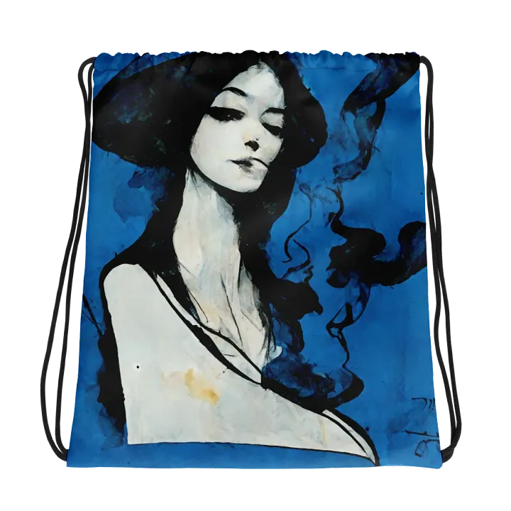 Tranquil Reflections Drawstring Bag product image (1)