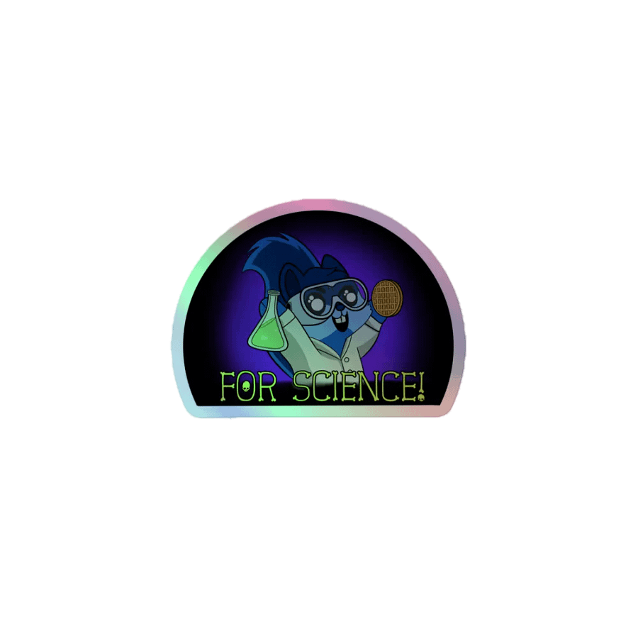 For Science! Holo Sticker product image (1)