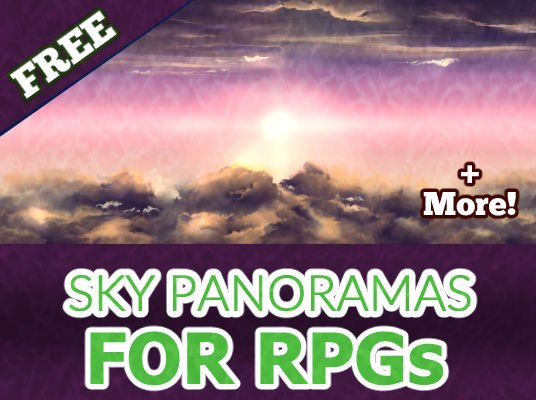 FREE RPG Maker Sky Backgrounds product image (1)