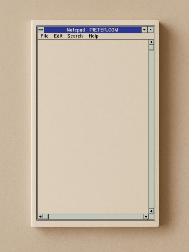 Windows 3.1 Notepad product image (2)