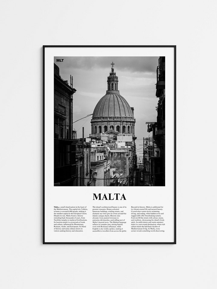 Malta 02 Newspaper Poster product image (1)