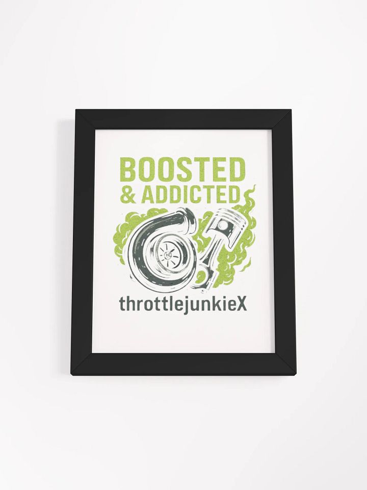 boosted & addicted Matte Art Print product image (5)
