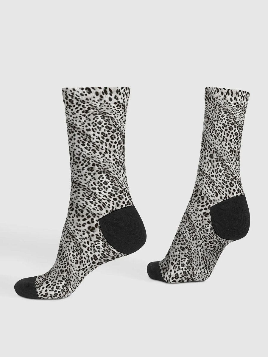 Grey Leopard Socks product image (4)