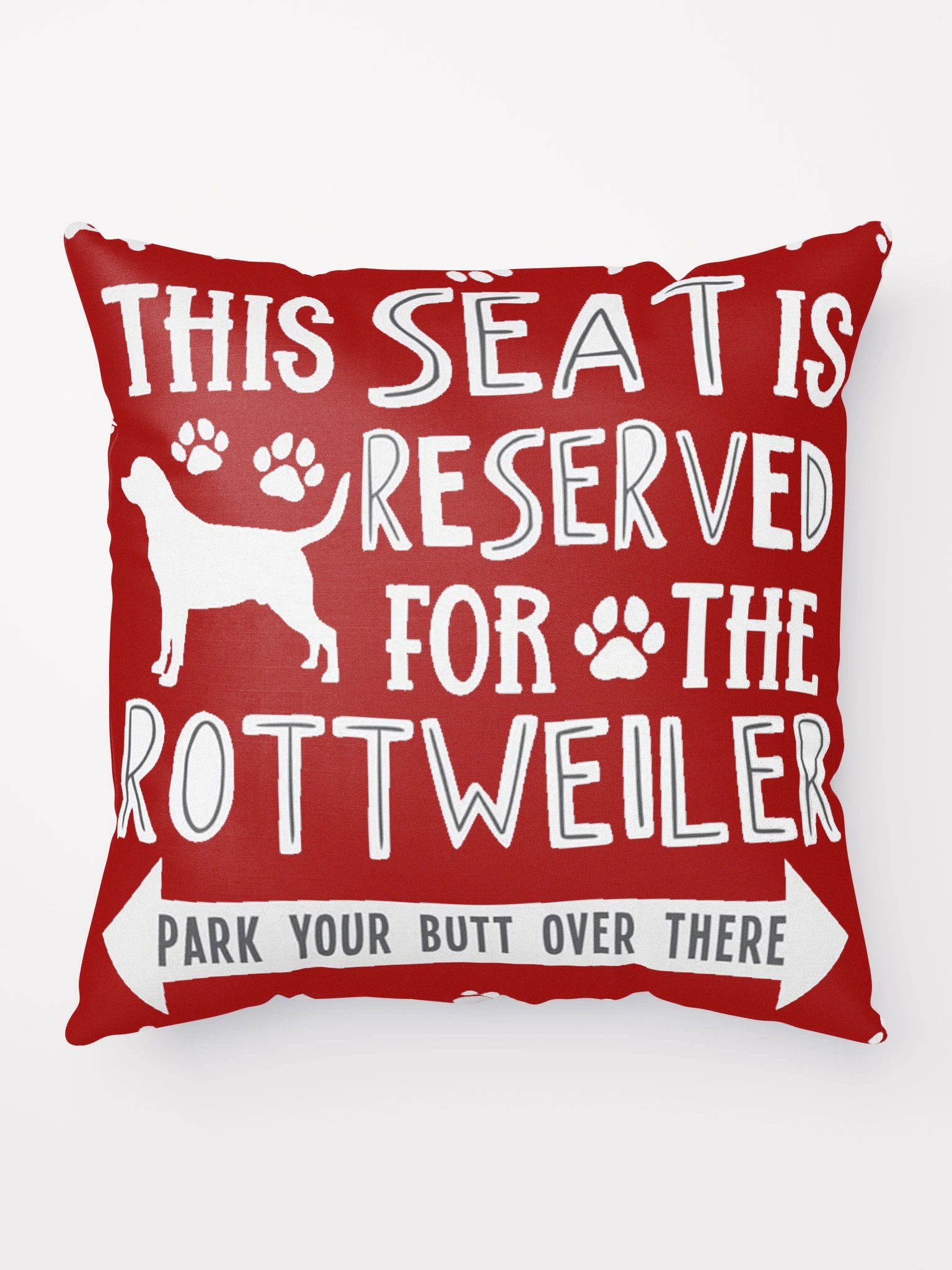 Seat reserved for the Rottweiler product image (5)