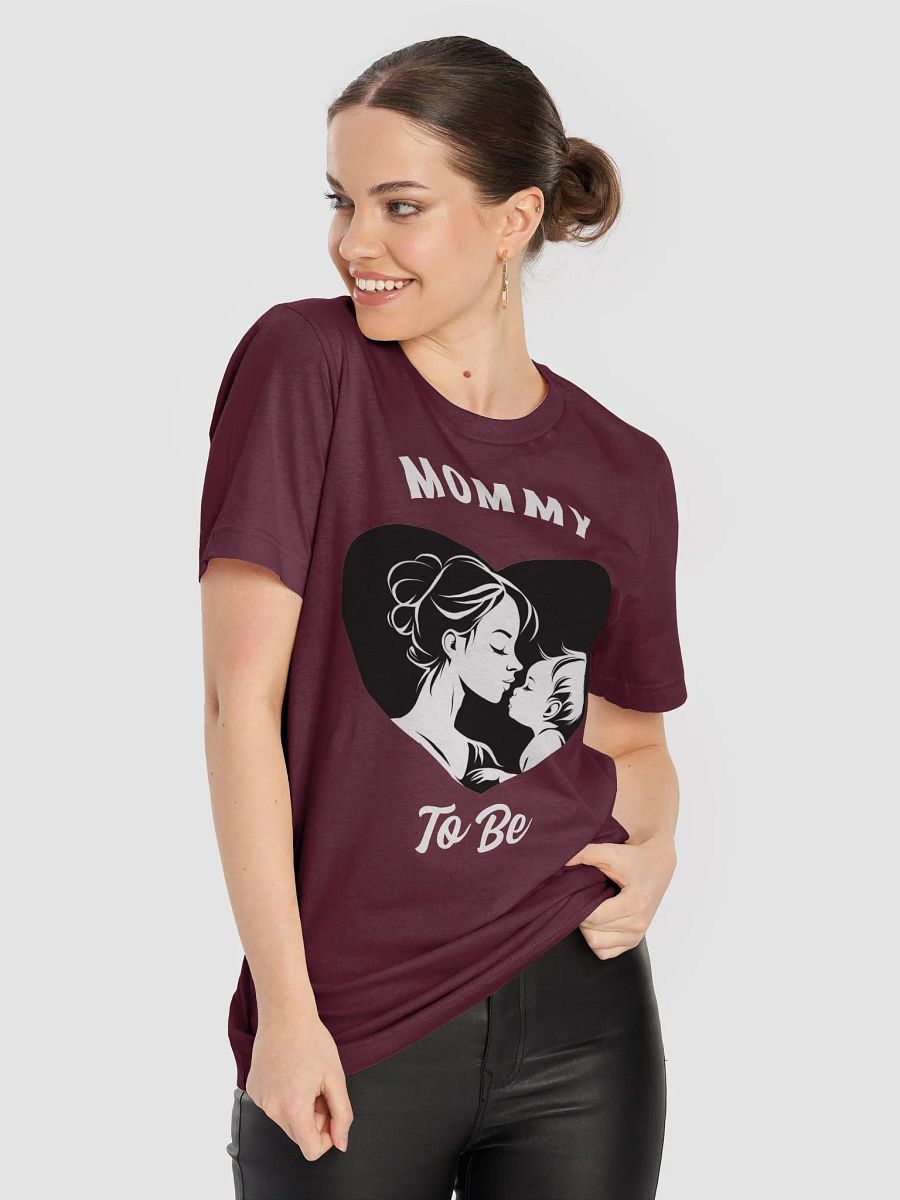 "Mommy to Be" Maroon t-shirt product image (8)