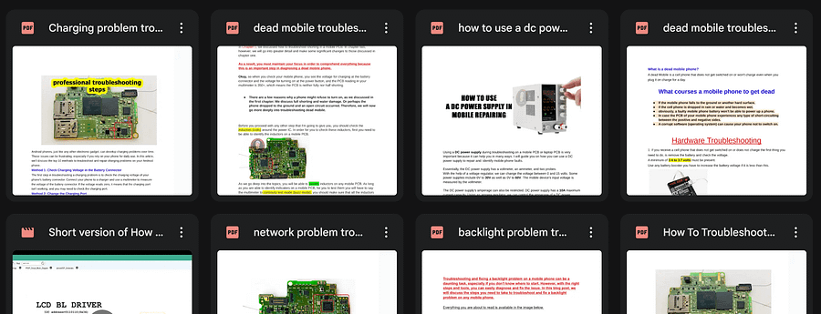 BUY - Basic Level Mobile Repairing Course product image (5)