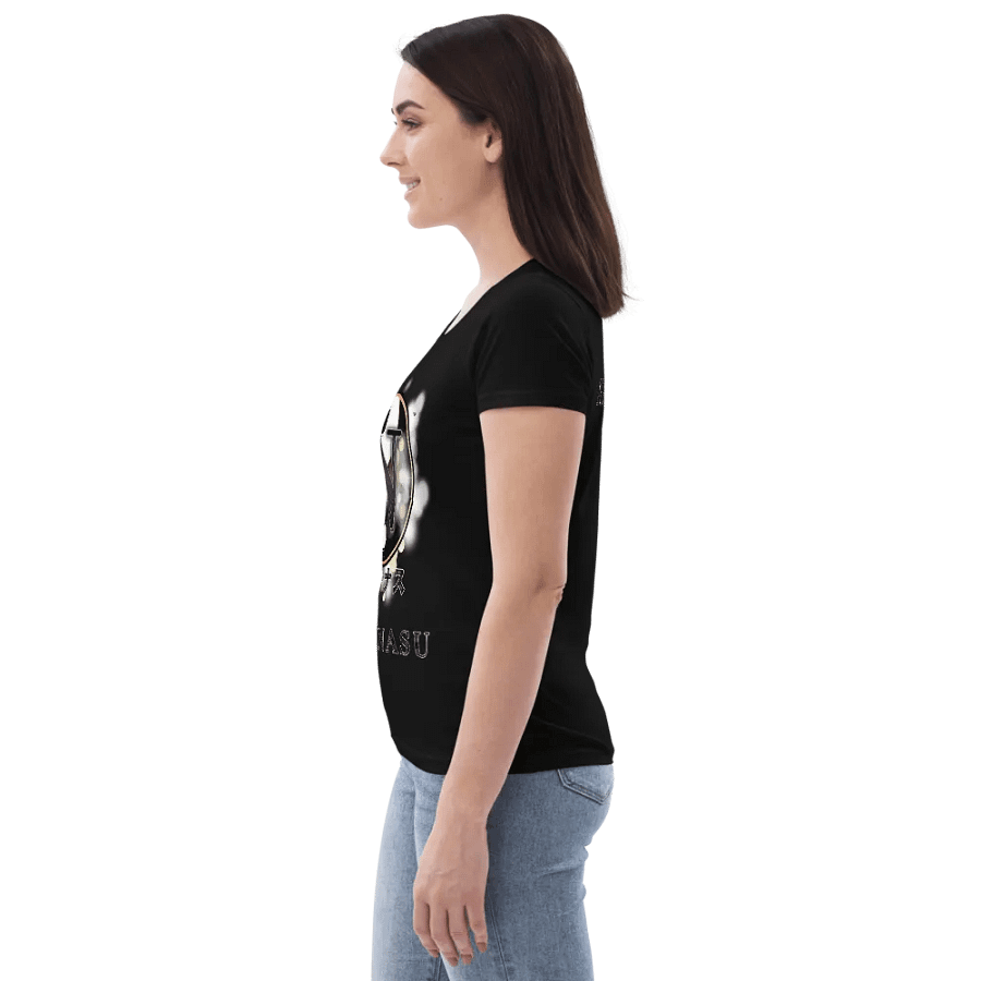 NASHĪNASU ナシーナス - WOMEN SLIM-FIT PRINTED T-SHIRT product image (20)