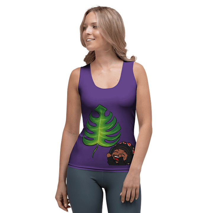 Purple Planted Ladies Tank product image (1)
