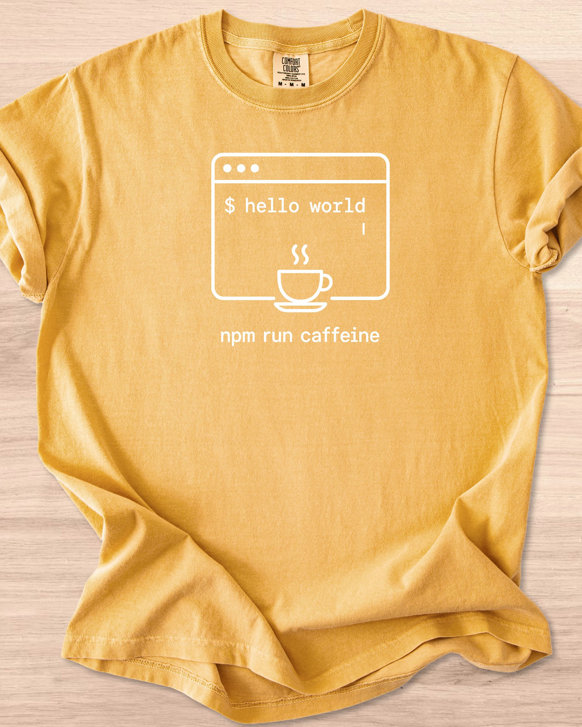 npm run caffeine Tee product image (52)