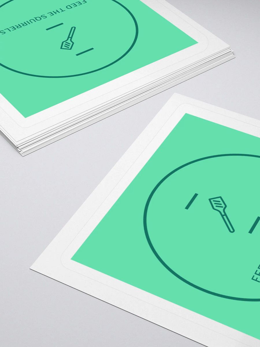 Spatula Squirrel Sticker Set product image (10)