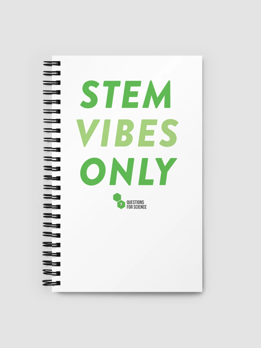 STEM VIBES ONLY Spiral Notebook product image (1)