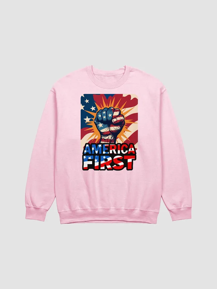 Sweatshirt: America First product image (7)