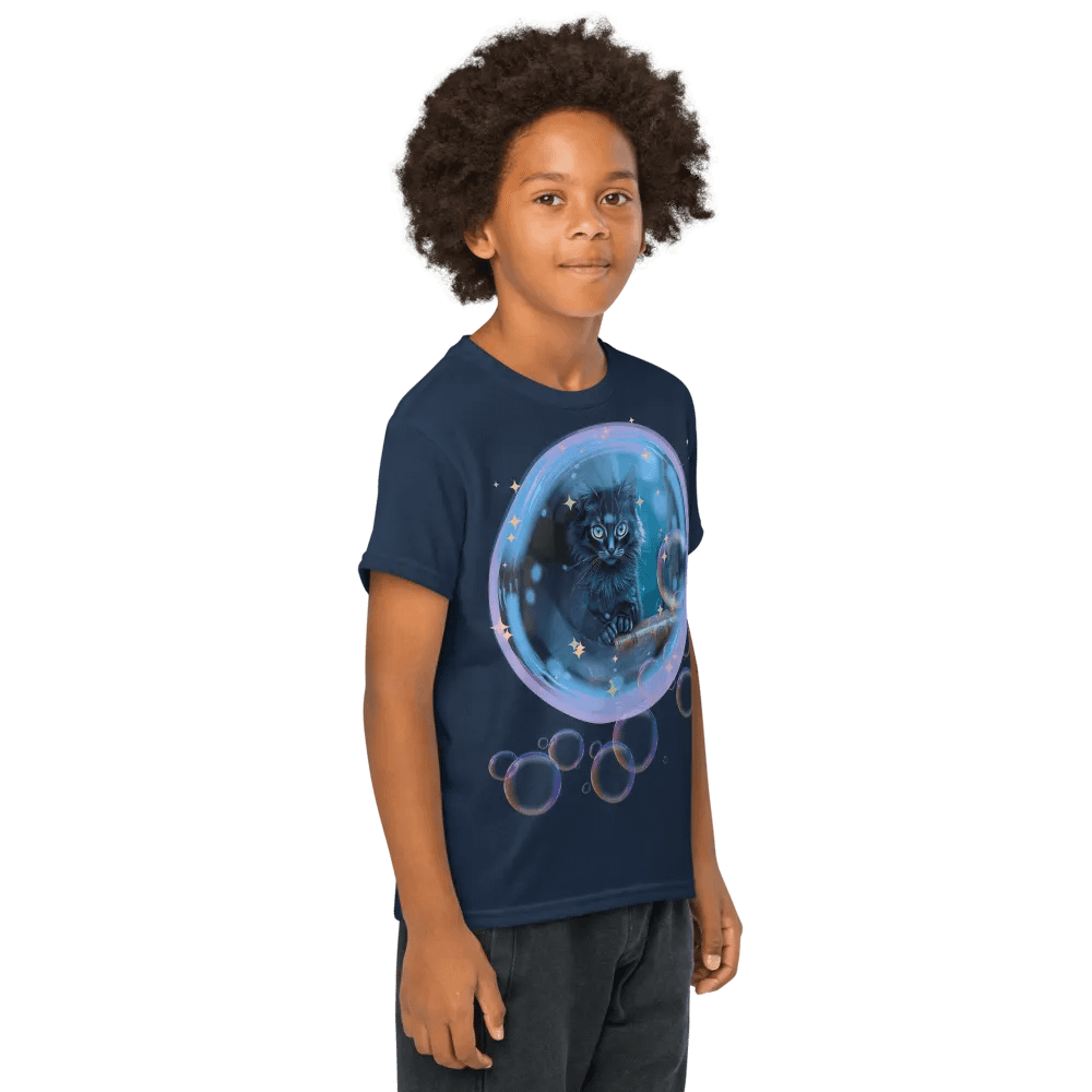 Bubble Cat Youth Sports Tee product image (2)