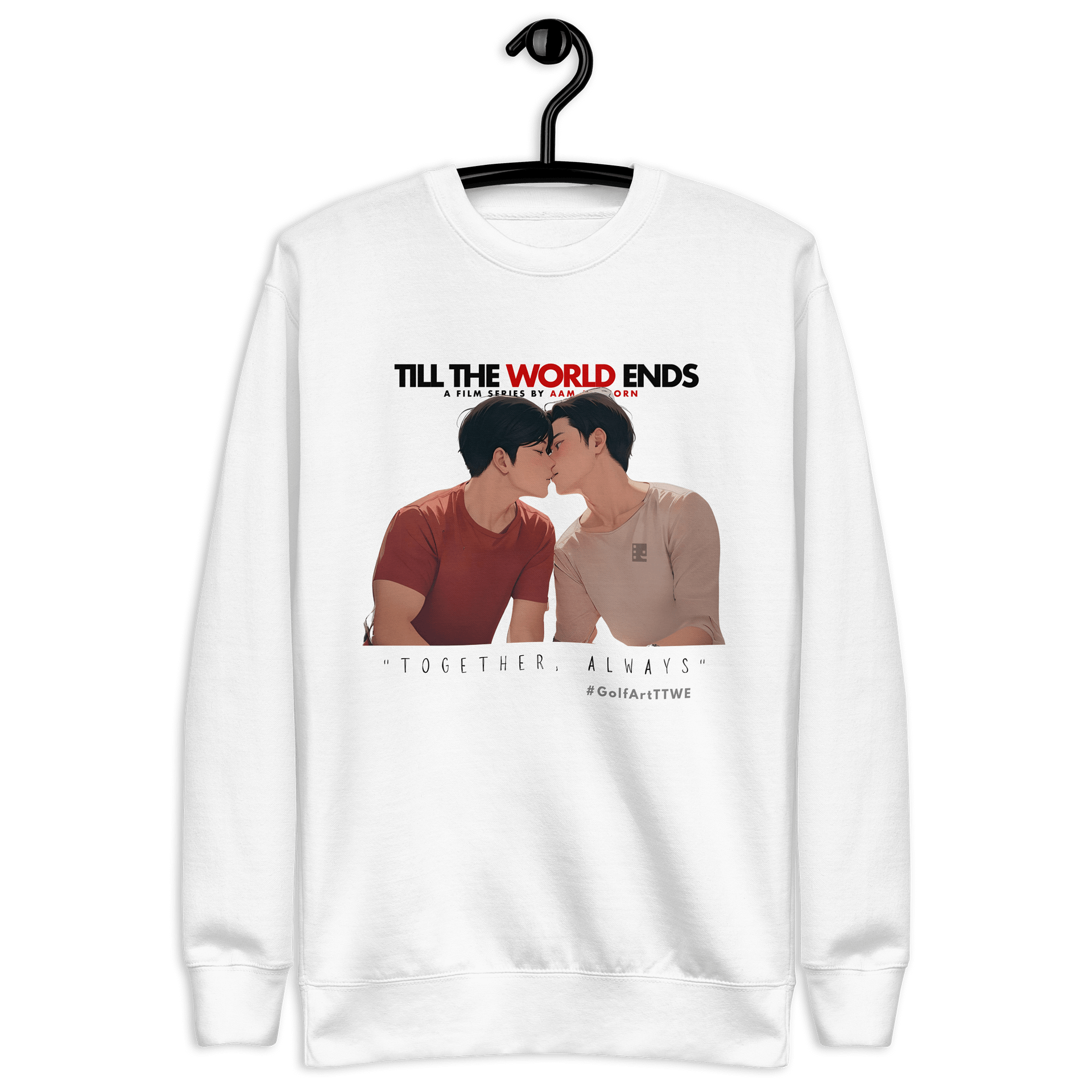 Till The World Ends BL Series Unisex Premium Sweatshirt – Limited Edition 'Together Always' Design product image (6)