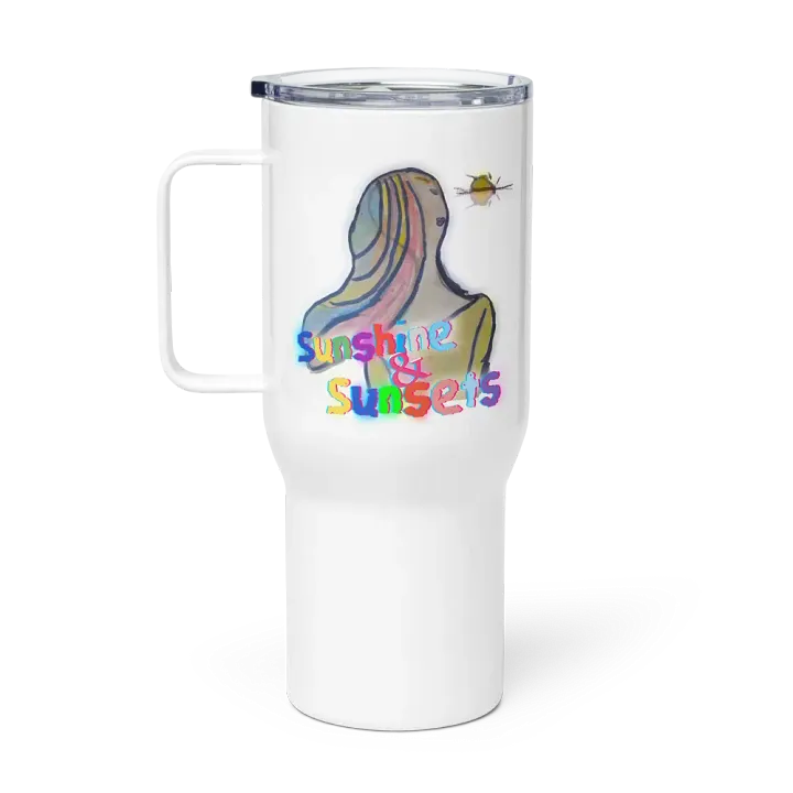 Sunshine & Sunsets Travel Mug with a Handle product image (1)