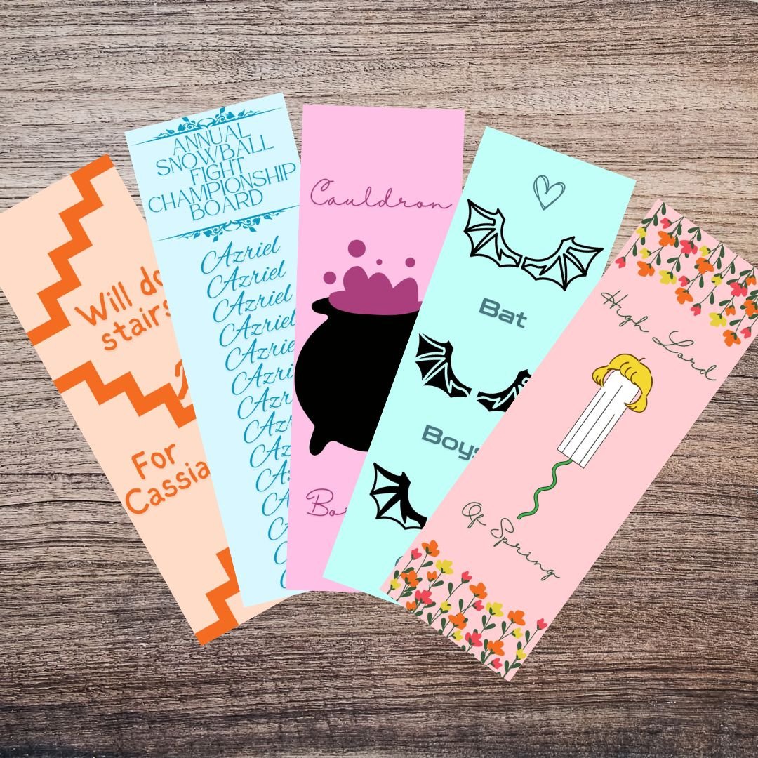 ACOTAR bookmarks product image (1)